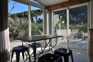 Maisons de vacances Les Terrasses de la Roque-Alric : photos des chambres