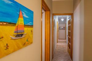 Traditional style 3 bedroom flat in Lixouri 6 guests