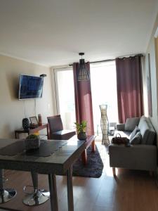 Depto 1 Dormitorio 1504 Central con estacionamiento