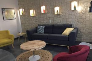 Maisons de vacances Gite« Le Pressoir » chez viticulteur en biodynamie : photos des chambres