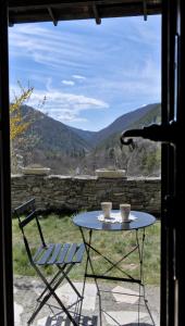 Maisons d'hotes Au Diapason Chambres d'hotes montagne : Chambre Double avec Salle de Bains Privative