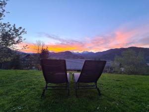 Home with views on Alps 