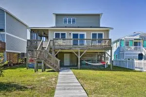 OBX Getaway with Boat Dock on Colington Harbour - Eagleton