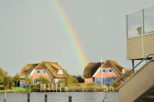 Peaceful boathouse located in a water activity-rich area