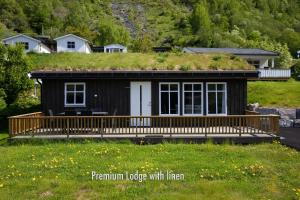 Premium Lodge with linen room in Geirangerfjorden Feriesenter