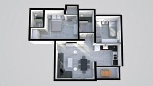 Pakostane - JUSTINA - appartement 80 m2 et piscine