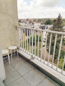 Appartements Suite Athena - Melun gare RER - Studio avec Balcon et parking : photos des chambres