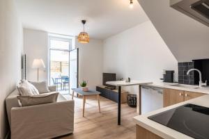 Appartements Charmant T2 avec terrasse et place de parking dans le centre ville de Biarritz : photos des chambres