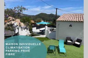 Maisons de vacances Maison avec jardin, parking entre mer et montagne : photos des chambres