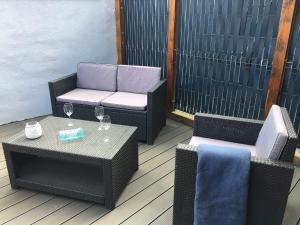 Appartements Meuble tout confort, avec terrasse : photos des chambres