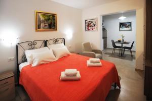 Standard Studio Apartment with Side Terrace and Partial Sea View room in Nika Family Apartments