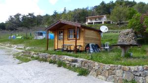 Campings Les cabanes de Bourras : photos des chambres