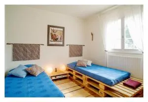 Chambre soignée et accueillante à la campagne - Ch bleue - Piquecos