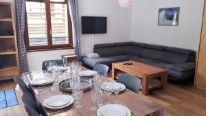 Appartements 4-star apartments in Chamonix centre with free private parking : photos des chambres