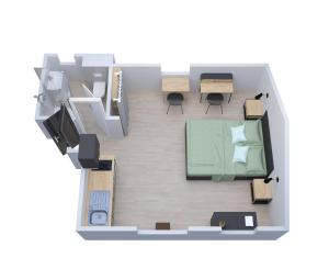 Appartements Studios Neufs -Tout Confort - Lorient Centre : photos des chambres