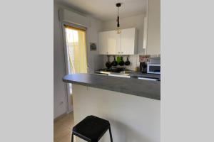 Appartements Charmant Studio avec Jardin proche Odysseum : photos des chambres