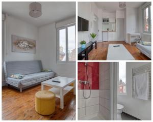 Appartements Faubourg 4 d'isle Studio Cosy proche gare IUT : photos des chambres