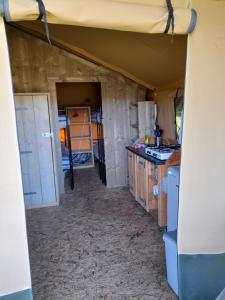 Chalet et mobil homes dans la montagne au Camping les Sapins