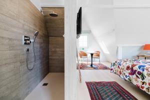 The Benedictine guesthouse