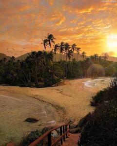 Hotel Jasayma dentro del Parque Tayrona