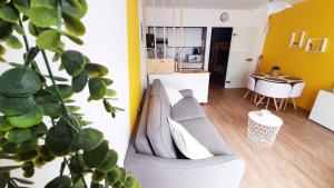 Appartements Studio familial 30m2 Les Goelands - grand balcon vue foret : photos des chambres