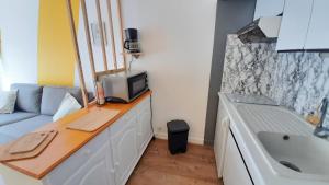 Appartements Studio familial 30m2 Les Goelands - grand balcon vue foret : photos des chambres