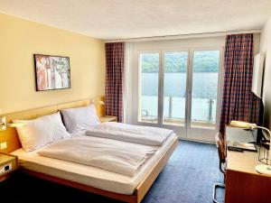 Double Room with Lake View room in Seehotel & Restaurant Fähri