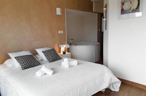 Appartements Les Suites du Saint Nazaire - Les Balcons de la Cite : photos des chambres