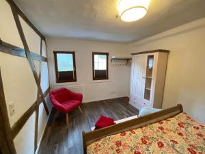 Schöne Ferienwohnung Burgruine Fachwerkhaus