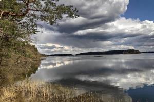 Wdzydzki zakątek Borsk Pierwsza linia od jeziora