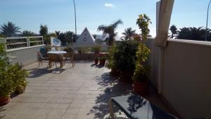 Nerja 1ª linea de Playa de Burriana , terraza grande al mar