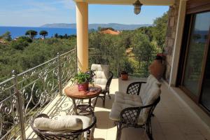 Eftalou Molyvos Seven Hills home villa Lesvos Greece