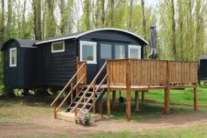 Pipowagen Vlinder bij Pipowagen & Kampeerhoeve s Gravenhof - Netterden