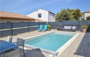 Maisons de vacances Stunning Home In Beaulieu With 3 Bedrooms, Outdoor Swimming Pool And Swimming Pool : photos des chambres