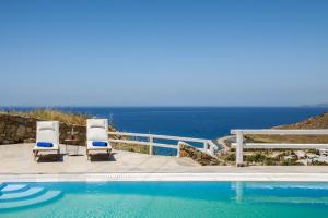 Luxury Seaview Villa with private pool - EUTERPE Myconos Greece