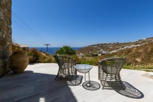 Luxury Seaview Villa with private pool - EUTERPE Myconos Greece