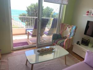 Family Apartment Green with a sea view and a free parking