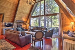 A-Frame Home with 3 Decks and Lake Arrowhead Views!