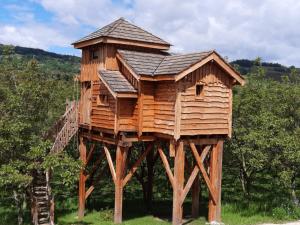 Maisons d'hotes Roulottes au pied du Vercors : photos des chambres