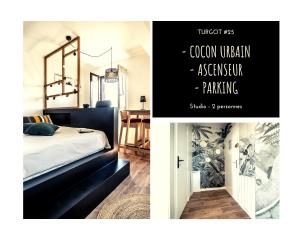 Appartements TURGOT #25 - Cocon urbain - 1 Chambre : photos des chambres