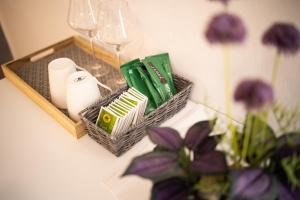 Green lighthouse rooms