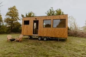 Maisons de vacances Parcel Tiny House I Ferme de Garance : photos des chambres