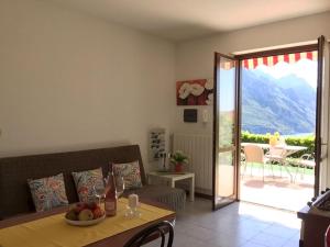 Irina’s house with view on like and swimming pool