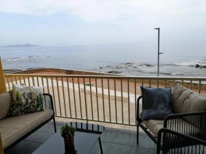 casa con terrazza fronte mare