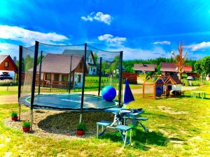 Domek Eden 7 Kaszuby balia sauna alpaki