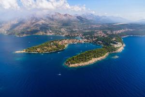 Apartment in Cavtat with sea view, balcony, air conditioning, WiFi (3686-2)