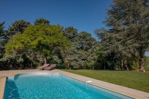 Maisons de vacances Quiet 50's cottage - 12 p. - Private park & pool : photos des chambres