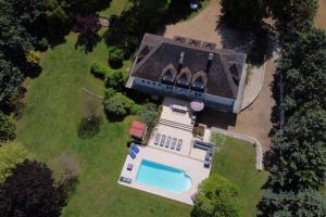 Maisons de vacances Quiet 50's cottage - 12 p. - Private park & pool : photos des chambres