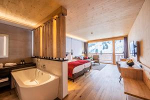 Deluxe Double Room room in Damülser Hof - Wellness & Spa