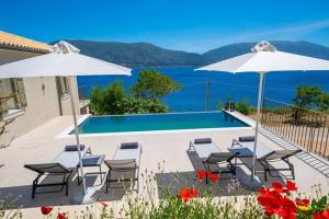 Luxury private Villa Liberty with pool in Fiskardo Kefalloniá Greece